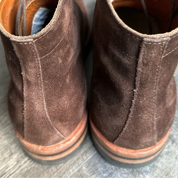 Mainstreet Brown Suede Leather Boots, Size 11.5 Dby White's Boots, Spokane WA